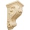 Ekena Millwork 3 1/2"W x 4"D x 7"H Small Shell Corbel, Maple CORW03X04X07SHMA - alternate 1